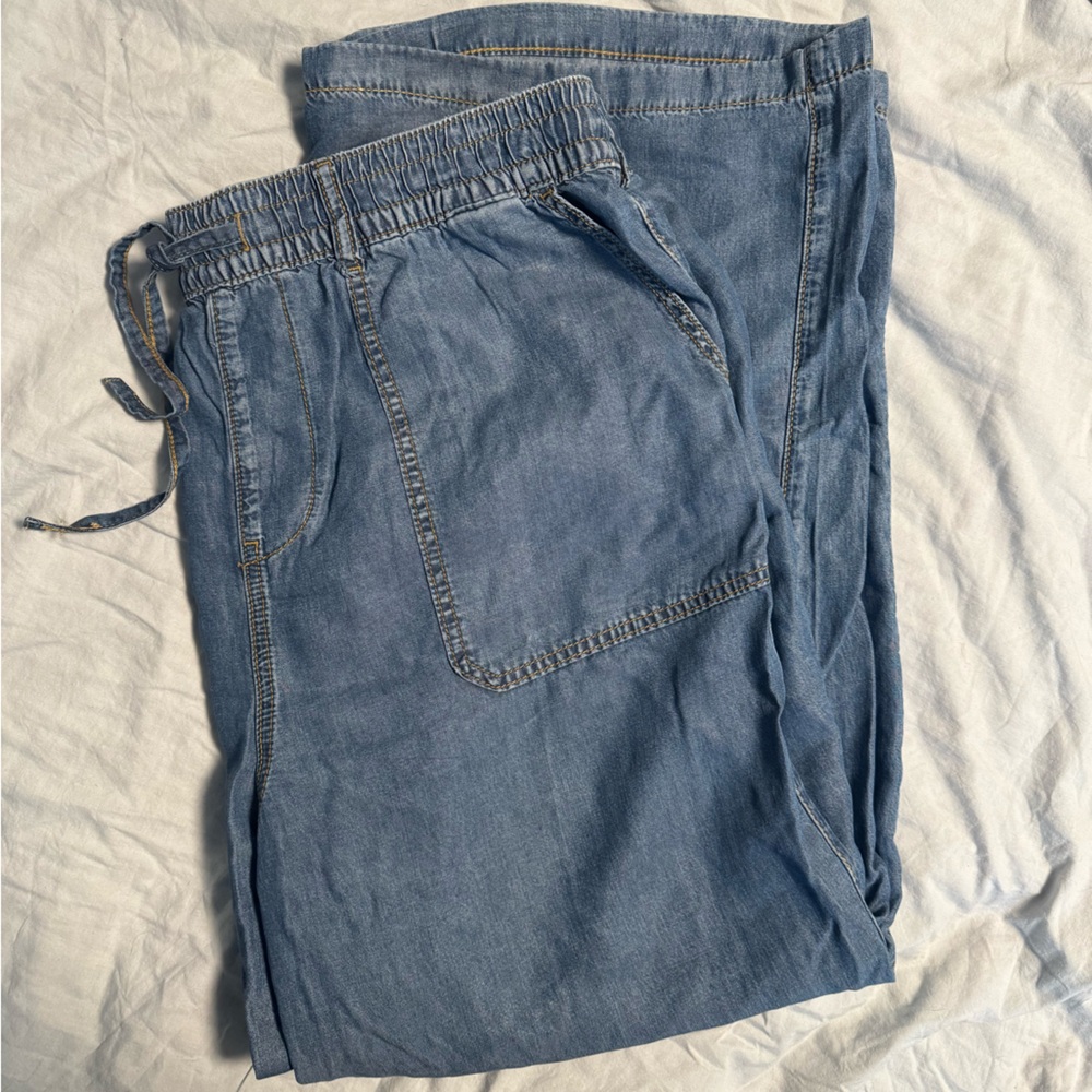 New With Tags Torrid Chambray Wide Leg pants Size 2S